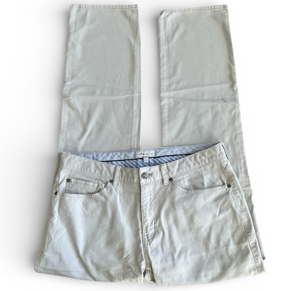 Peter Millar Light Gray Chinos